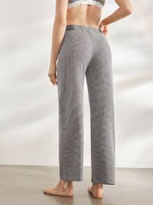 Ocili 棉质舒适宽松长条纹裤，女士家居服下装 - 彩色 - 查看 2