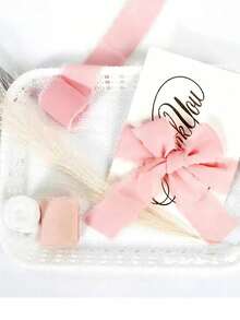 1/3/9 卷手工雪纺丝带流苏 1.5 英寸 X 5.5 码磨边丝带，适用于婚礼请柬、新娘花束、礼品包装、蝴蝶结制作、工艺品、派对装饰 - 彩色 - 查看 10