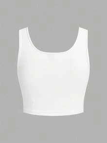 Tseoso 3pcs/Set Casual Slim-Fit Women's Camisole Tops, Black, White & Brown, 95% Cotton, Suitable For Summer, Vintage, Cute Summer Tops, Softgirl, Summer Outings, Home, Back To School, Fall Women Clothes, Versatile 3 Pack Crop Tops Basic Crop Tops Tight Fitting Crop Tops Crop Tank Tops Brown Crop Top