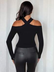 Rafferiza Pulls pour femmes pour Halloween - Noir - View 2