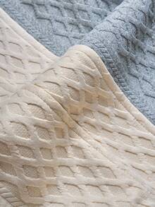 Manfinity Homme Herren Farbblock Kurzarm Einreiher Lässiges Loose Hemd - Khaki - Übersicht 2