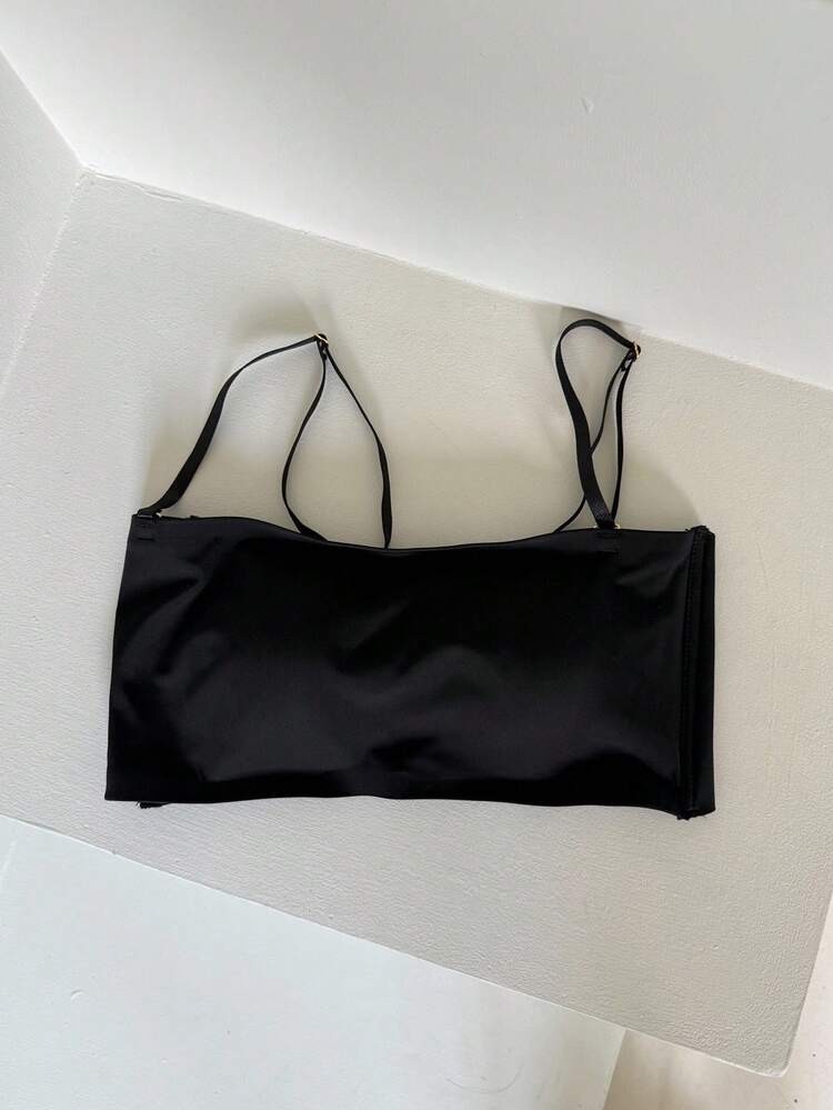 Solid Color Seamless Adjustable Strap Lightly Padded Women Bra Lingerie For Women