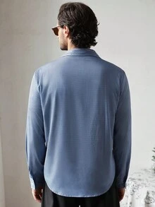 Manfinity CityGents Camicia casual a maniche lunghe con motivo a quadri blu e bianco per uomo, camicia elegante blu, camicia a quadri blu, camicia a quadri blu, camicia estiva da uomo, camicia casual da uomo, camicia estiva da uomo, camicia blu con bottoni, camicia elegante blu da uomo, camicia casual da uomo, camicia a quadri blu da uomo, camicia elegante blu da uomo, abbigliamento da uomo online, camicia a quadri blu da uomo, camicia azzurra per l'uomo, abbigliamento estivo da uomo, camicia blu da designer, autunno