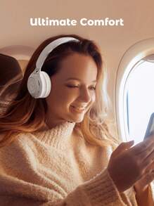 Teckwe Wireless Headset,Foldable Wireless Headphones,Waterproof For Gym & Running,Clear Bass Sound