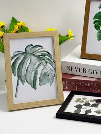 3Pcs Wooden Photo Frames For Picture Wall 10X15 15X20 20X25 A4 Wood Color Pictures Frame Stand For Pictures Photo Decor Commemorative Gift