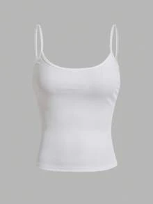 SHEIN EZwear 3件套女士性感露脐吊带背心，适合夏季、机场、街头、搭配、外出穿着 - 彩色 - 查看 5