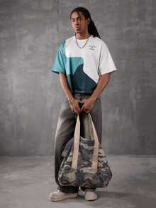 PAVTROS Manfinity Streetrush Men T-Shirts,Back To School - Green - View 3