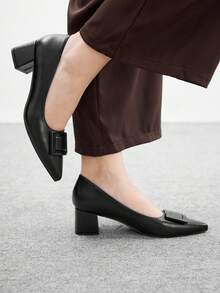 CUCCOO BIZCHIC 女士时尚黑色平底鞋 - 黑色 - 查看 6