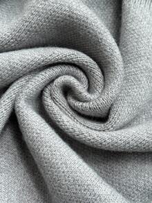 Genkimix Kids 少女菱形花纹蝴蝶结装饰长袖单排扣针织开衫，秋季