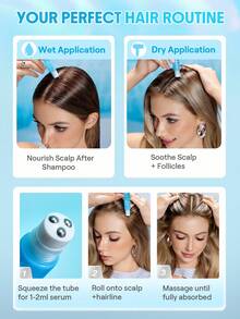 SHEGLAM HAIR Ice Revive Scalp Serum,Cooling Alpine Water Roll,Hair Massage Serum Roll,Soothe Hydrate Scalp,Strenghten Hair Roots,Enhance Scalp Skin Barrier,Reduces Hair,No-Rinse,Fast-Absorbing Daily Nourishing,Gentle Care For Women & Men Graduation Birthday Holiday Summer Fall Autumn Y2K Fancy Fashion Women Makeup Cosmetic Party Beach Travel Camping Outdoors School Campus Festivals Decor Gift Present Rose Girl Best Color Charm Vibe Pink Christmas New Year Thanksgiving Day Valentine's Day