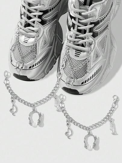 Grunge Punk Décorations de chaussures