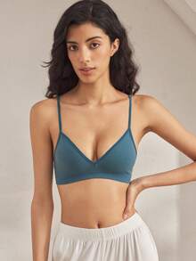 Ocili 女士无缝罗纹弹力无钢圈文胸