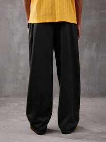 PAVTROS 男士运动裤，返校季 - 黑色 - 查看 2