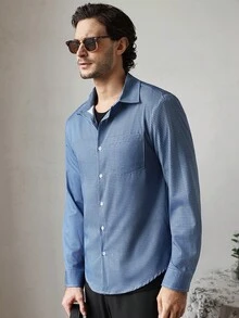 Manfinity CityGents Camicia casual a maniche lunghe con motivo a quadri blu e bianco per uomo, camicia elegante blu, camicia a quadri blu, camicia a quadri blu, camicia estiva da uomo, camicia casual da uomo, camicia estiva da uomo, camicia blu con bottoni, camicia elegante blu da uomo, camicia casual da uomo, camicia a quadri blu da uomo, camicia elegante blu da uomo, abbigliamento da uomo online, camicia a quadri blu da uomo, camicia azzurra per l'uomo, abbigliamento estivo da uomo, camicia blu da designer, autunno