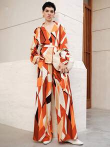 Uhlyne 万圣节女士两件套服装 - 棕色 - 查看 6