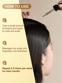 Slow Sunday Biotin Hair & Scalp Essential Oil, Biotin, Rosemary Oil, Get Weightless Hair Care, Maintain A Healthy Scalp, Suitable For All Hair Types, Ideal For Holiday, Party, Travel, Outdoor Activity, Y2k Fashion, And Cosplay, For Valentine'S Day, Valentines Gift, Suitable For Spring Personal Care - Clear - View 5