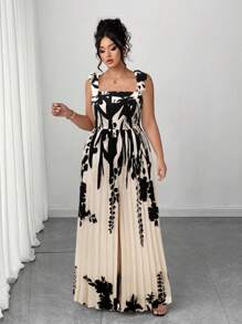 Elenzga Halloween Plus Size Jumpsuits - Apricot - View 6