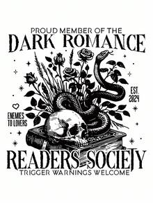 EMERY ROSE Plus Size White Graphic Short Sleeve T-Shirt, Streetwear Style, Cute Summer Top - White - View 3