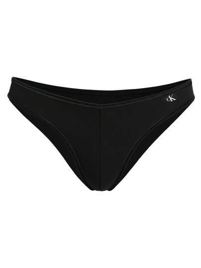 Calvin Klein Monogram Women's Brazilian Bikini Bottoms Black