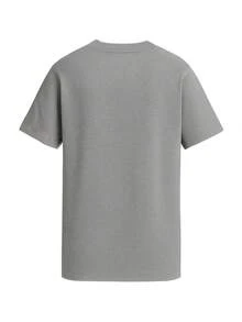 Puma Essentials 2 Colour No 1 Logo Tee Boys T-Shirt Grey - Grey - View 2