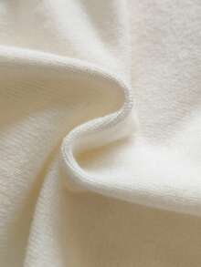 SHEIN 女童手工花卉针织夹克 - 米色 - 查看 5