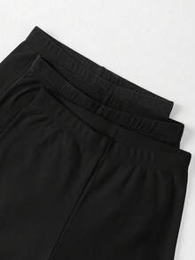 Xyvia Bộ đồ lót giữ nhiệt 2 món, áo dài tay và quần dài, ôm vừa vặn, thu/đông - màu đen - Xem 5