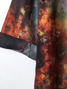 EMERY ROSE Blusas de talla grande para Halloween - Multicolor - Ver 4