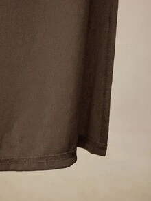 BizChic Women's Autumn Cardigan, Long Open Front Knitted Sweater Coat, Casual Office Business Wear, Basic Style,Fall - Brown - View 8