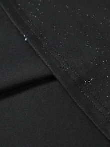 Manfinity Homme Plus Size Men's Shiny Round Neck Short Sleeve Casual Loose T-Shirt, Summer, Grunge Style