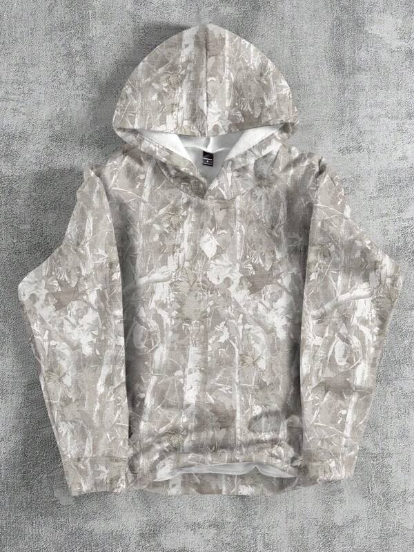 Tween Boy Casual Minimalist Y2K Hiphop Rock Graffiti Sporty Loose Comfortable Long Sleeve Hoodie Sweatshirt, Suitable For Autumn/Winter