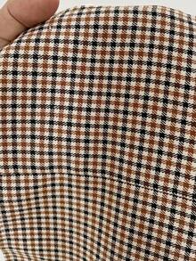 Rustia Bộ đồ 2 món cho nữ cỡ lớn: Áo vest thường ngày màu nâu + Quần - Nhiều màu - Xem 7