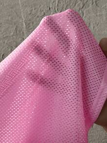 Coolane Kids Tween Girl 纯色拼布 V 领短袖字母图案休闲 T 恤 - 彩色 - 查看 6