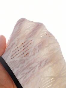 SHEIN Elladie kids مجموعة من قطعتين: ملابس علوية بأكمام متسعة بيضاء مزينة بفيونكة سوداء وبنطلون أسود كاجوال مريح وفضفاض - أبيض - مشاهدة 8