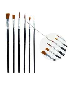 12/24 Colors Fabric Paint Set For Clothes With 6 Brushes, 1 Palette,Permanent Textile Puffy Paint Kit For Shoes, Canvas,14/26 Colors, 30ml/1.01oz Each Tube - Single Piece - View 13