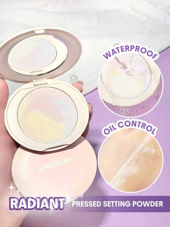 Poudre Compacte Fixatrice Magic Veil-Marbre Naturelle Translucide Marque Beauté Visage Maquillage CosméTique Pour Femmes Filles Parfait Pour Hiver IdéAl Pour Y2K ÉLéGant Mode Adapté Pour Anniversaire Xmas Cadeau FêTe PrêT Meilleure Couleur