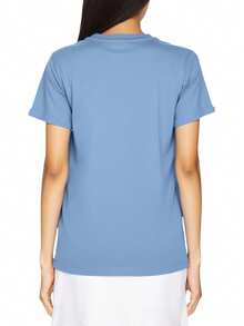 Roxy Noon Ocean Art Women T-Shirt Blue - Blue - View 2