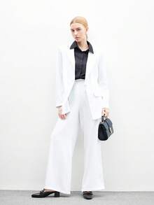 CUCCOO BIZCHIC 女士经典低跟露跟平底鞋，黑色 - 黑色 - 查看 2