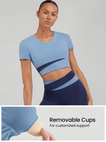 GLOWMODE NỮ Thể thao & - Màu xanh bụi bặm - Xem 4