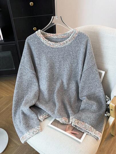 GlowEve CURVE 合身优雅浪漫闪亮针织大码毛衣