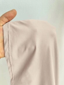 SHEIN Unity Áo ống khoét sâu màu trơn gợi cảm dành cho nữ, mùa hè - Màu be - Xem 5