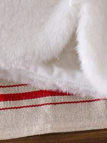 Souflis Souflis Toddler Girls' Cute White Bow Plush Long Sleeve Comfortable Autumn/Winter Jacket Fancy Baby Girl Clothes Fall