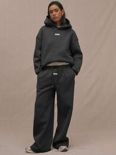 MUSERA Drawstring Wide Leg Sweatpants  Vacation Airport Casual  90's Cute Y2k Airport Graduation, ,Graduation,Teacher Top For Women,Fall, Autumn,