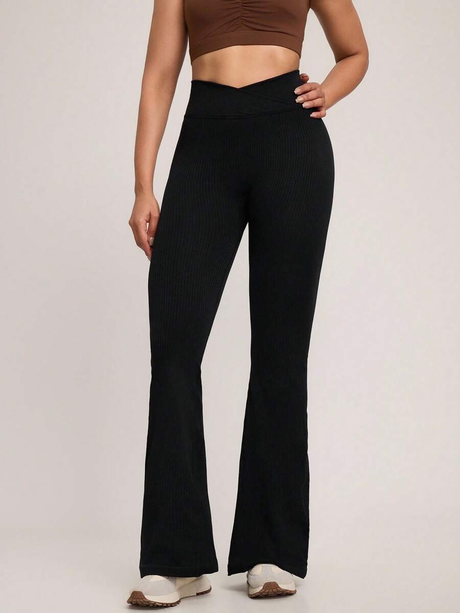 Hanevo 女士基本款瑜伽裤套装 - 彩色 - 查看 1