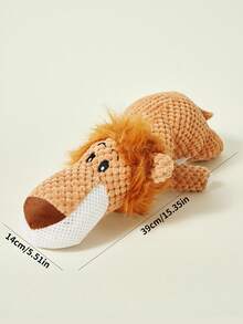 PETSIN Pet Toy Plush Dog Teething Interactive Toy Cute Animal Shape, Bite-Resistant And Tooth-Cleaning,Dog Toy Animal Shape, Rope Braided, Can Make Sounds, Dog Teething Toy To Relieve Boredom - Multicolor - View 8