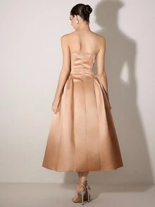 Poshira Formal Ballroom Dress For Women (Heavily Embellished)