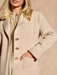 Bóhologie Women's Beige Blazer And Trousers Suit Set - Beige - View 4