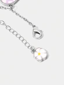 LOONEY TUNES X SHEIN Cute Cartoon Pattern Pendant Chain Bracelet