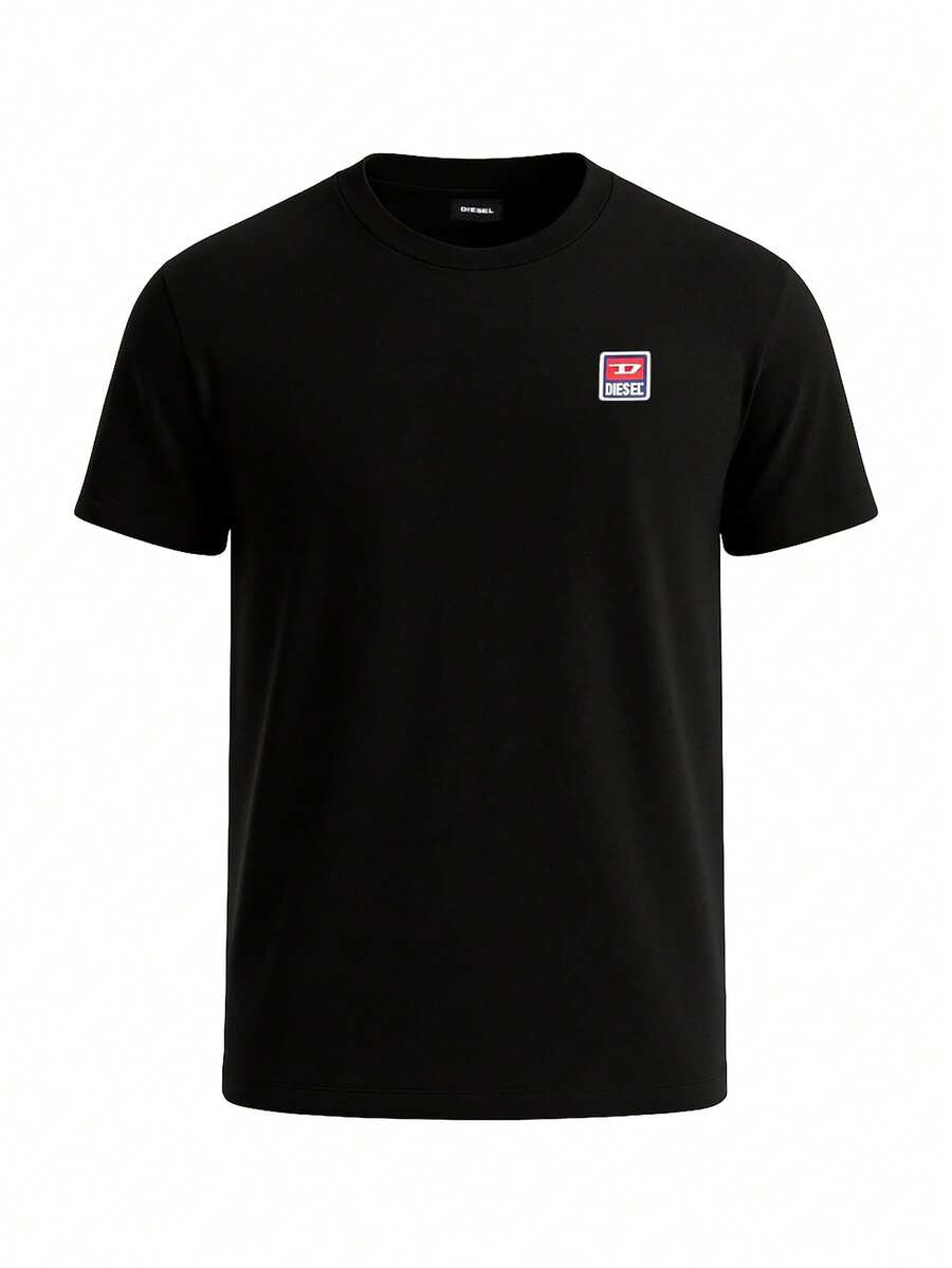 Diesel Men's T-Shirt Black - Black - View 1