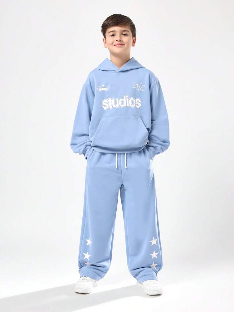 Sweat à capuche et pantalon de survêtement Studios avec imprimé étoiles