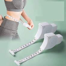 1P Automatic High-Precision Measurement Of Three Circumference Ruler Fitness Ruler Waist Circumference Arm Circumference Hip Circumference Soft Ruler Multifunctional Automatic Tape Measure